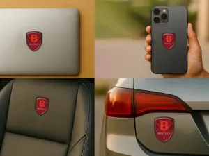 Bentley Adesivo Coprimozzo Edizione Chic Etichette Veicolo Custom